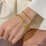 Adora - Bracciale Golden Heart